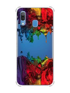 Чохол з потовщеними кутами на Samsung Galaxy A30 (2019) / A20 (2019) Фарби (принт 249)