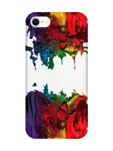 Прозорий чохол для iPhone 7, 8 Фарби (принт 249)