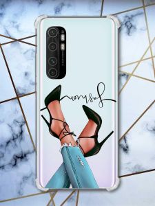 Чохол з потовщеними кутами на Xiaomi Mi Note 10 Lite Ніжки (принт 60)