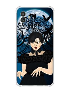 Чохол з потовщеними кутами на Samsung Galaxy M13 5G :: Танець. Венздей (принт 212)