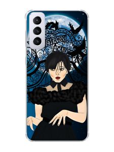 Чохол з потовщеними кутами на Samsung Galaxy S21 Plus :: Танець. Венздей (принт 212)