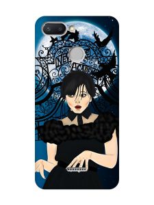 Матовий чохол з рожевими боками на Xiaomi Redmi 6 :: Танець. Венздей (принт 212)