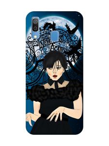 Матовий чохол з рожевими боками на Samsung Galaxy A30 (2019) / A20 (2019) :: Танець. Венздей (принт 212)