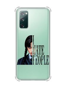 Прозорий чохол з потовщеними кутками на Galaxy S20 FE :: Добра дівчинка (принт 215)