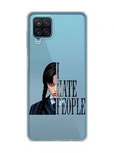 Прозорий чохол на Samsung A12 4G :: Добра дівчинка (принт 215)