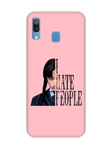 Матовий рожевий чохол на Samsung Galaxy A30 (2019) / A20 (2019) Добра дівчинка (принт 215)