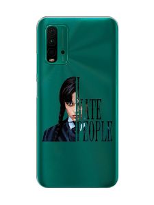 Прозорий чохол на Xiaomi Redmi 9T  :: Добра дівчинка (принт 215)