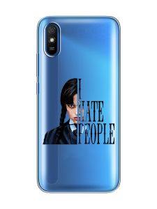 Прозорий чохол на Xiaomi Redmi 9A  :: Добра дівчинка (принт 215)