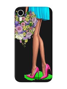 Матовий чорний чохол на Apple iPhone XR :: Квітковий настрій (принт 226)