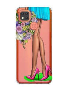 Прозорий чохол для Xiaomi Redmi 9C :: Квітковий настрій (принт 226)