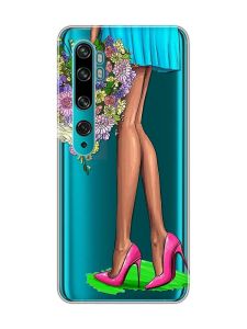 Прозорий чохол на Xiaomi Mi Note 10/Note 10 Pro :: Квітковий настрій (принт 226)