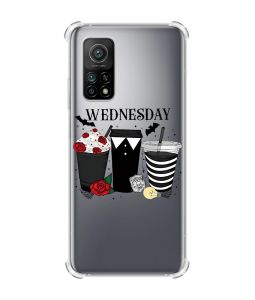 Чохол з потовщеними кутами для Xiaomi Mi 10T/Mi 10T Pro Коктейлі. Венздей (принт 216)