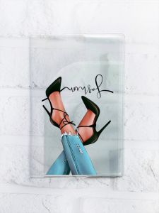 Обкладинка на паспорт книжечку :: Ніжки (принт 60)