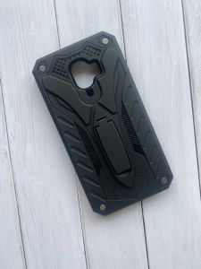 Силіконовий протиударний чохол із підставкою для Samsung Galaxy J2 Pro 2018 J250 Чорний