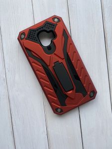 Силіконовий протиударний чохол із підставкою для Samsung Galaxy J2 Pro 2018 J250 Червоний