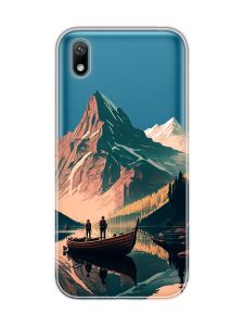 Прозорий чохол для Huawei Y5 2019 / Honor 8S :: Човен. Пейзаж (принт 246)