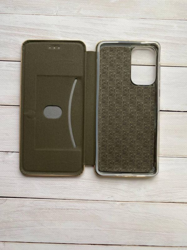 Чохол-книжка з малюнком для Samsung Galaxy A73 5G Золотий :: Тюльпани (принт 265)