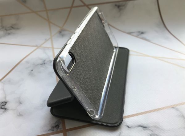 Чохол-книжка з малюнком для Xiaomi Redmi 9A Чорний :: Дівчина в зеленому (принт 224)