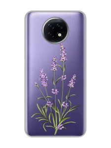 Прозорий чохол на Xiaomi Redmi Note 9T/Redmi Note 9 5G :: Гілочки лаванди (принт 266)