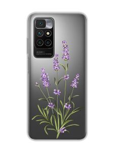 Прозорий чохол для Xiaomi Redmi 10 :: Гілочки лаванди (принт 266)