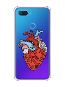 Чохол із потовщеними кутами на Xiaomi Mi 8 Lite :: Серце анатомічне (принт 250)