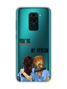 Прозорий чохол на Xiaomi Redmi Note 9 :: Подружки з Анатомії (принт 251)