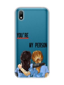 Прозорий чохол для Huawei Y5 2019 / Honor 8S :: Подружки з Анатомії (принт 251)