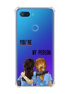 Чохол із потовщеними кутами на Xiaomi Mi 8 Lite :: Подруги з Анатомії (принт 251)