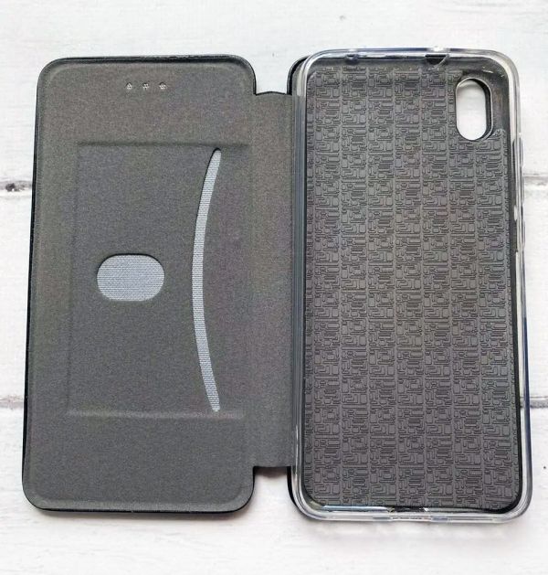 Чохол-книжка з малюнком для Xiaomi Redmi 7A Чорний :: Пейзаж. Гори (принт 87)