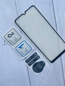 Захисне скло 3D для Xiaomi Redmi 12C Чорна рамка