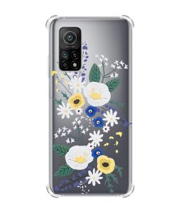 Чохол з потовщеними кутами для Xiaomi Mi 10T/Mi 10T Pro :: Квіти. Акварель (принт 271)