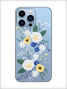 Прозорий чохол на Apple iPhone 13 Pro Max :: Квіти. Акварель (принт 271)