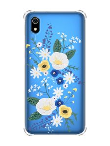 Чохол з потовщеними кутами для Xiaomi Redmi 7A :: Квіти. Акварель (принт 271)