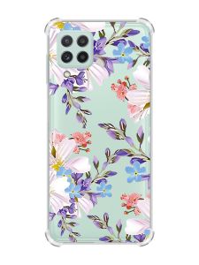 Чохол із потовщеними кутами на Samsung Galaxy A22 5G / A22s 5G :: Квітковий малюнок (принт 272)