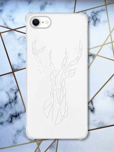 Чохол з потовщеними кутами на iPhone 7/ 7s/ 8/ 8s :: Олень (принт 129)