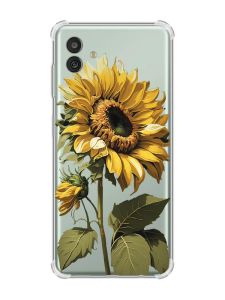 Чохол з потовщеними кутами на Samsung Galaxy M13 5G :: Соняшник (принт 274)