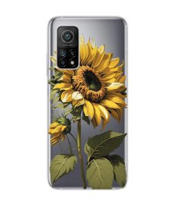 Прозорий чохол на Xiaomi Mi 10T/Mi 10T Pro :: Соняшник (принт 274)