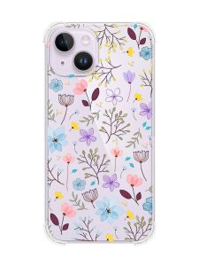 Чохол із потовщеними кутами на iPhone 14 :: Квітковий фон (принт 267)