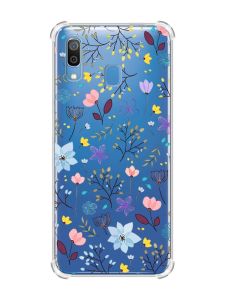 Чохол з потовщеними кутами на Samsung Galaxy A30 (2019) / A20 (2019) :: Квітковий фон (принт 267)