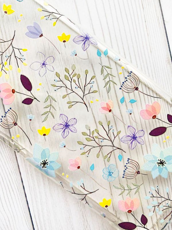 Чохол з потовщеними кутами на Samsung A12 4G :: Квітковий фон (принт 267)