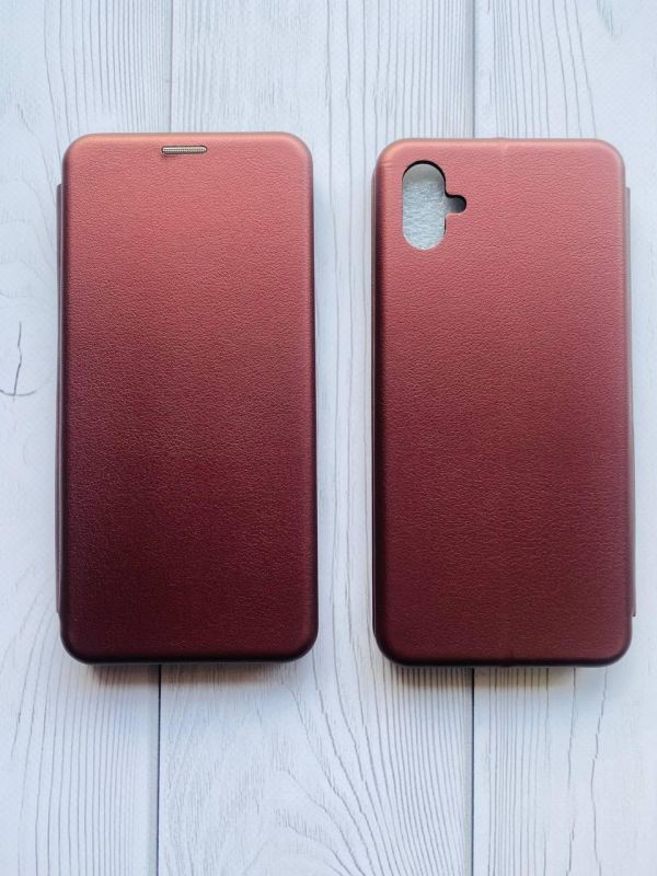 Чохол-книжка G-Case для Samsung Galaxy A04E / A042 Бордовий