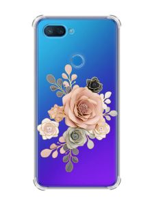 Чохол із потовщеними кутами на Xiaomi Mi 8 Lite :: Троянди (принт 275)