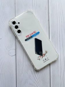 Прозорий силіконовий чохол з потовщеними кутами Samsung A14 5G