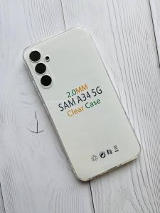 Прозорий силіконовий чохол для Samsung A34 5G