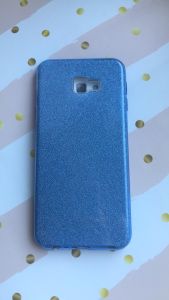 Пластиковий чохол для Samsung Galaxy J4 Plus Блискучий. Синій