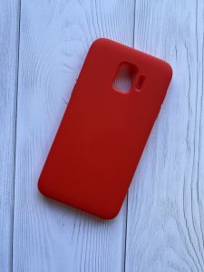 Силіконовий матовий чохол для Samsung Galaxy J2 Core Червоний