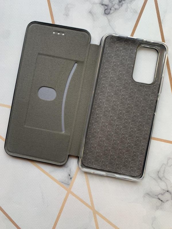 Чохол-книжка з малюнком для Xiaomi Redmi Note 10 Pro/10 Pro Max Чорний :: Фон ромашки (принт 41)