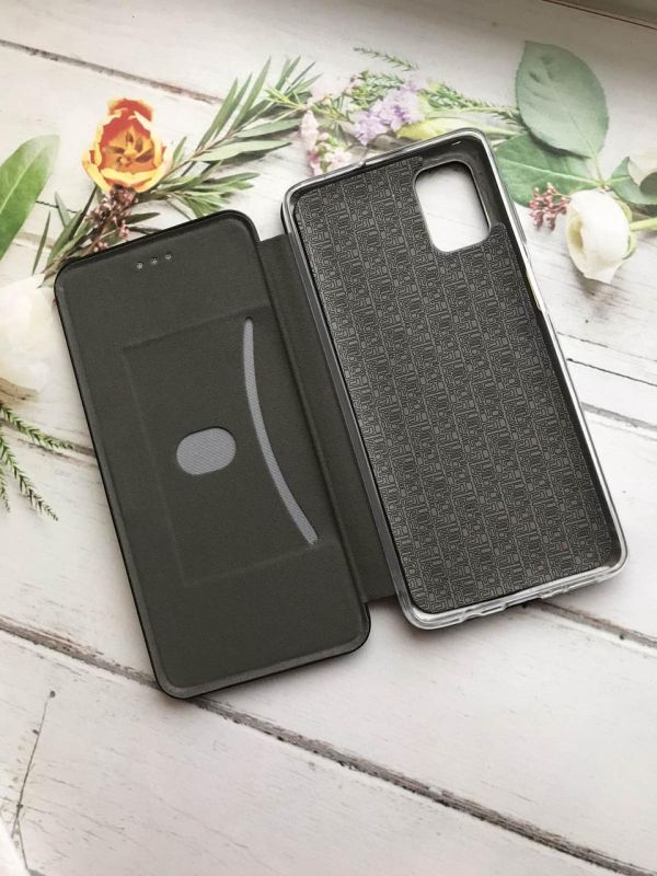 Чохол-книжка з малюнком для Samsung Galaxy J2 Pro (2018) J250 Чорний :: Квітуча сакура (принт 285)