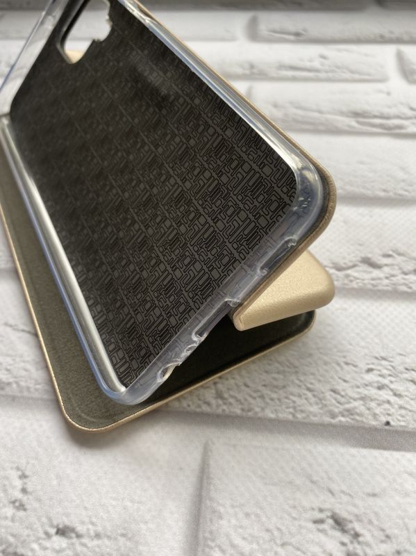 Чохол-книжка з малюнком для Samsung Galaxy A12 Золотий :: Сакура у цвіті (принт 286)