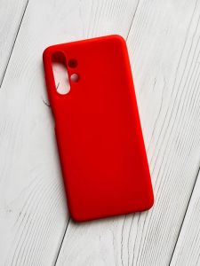 Силіконовий матовий чохол для Samsung A13 4G Червоний